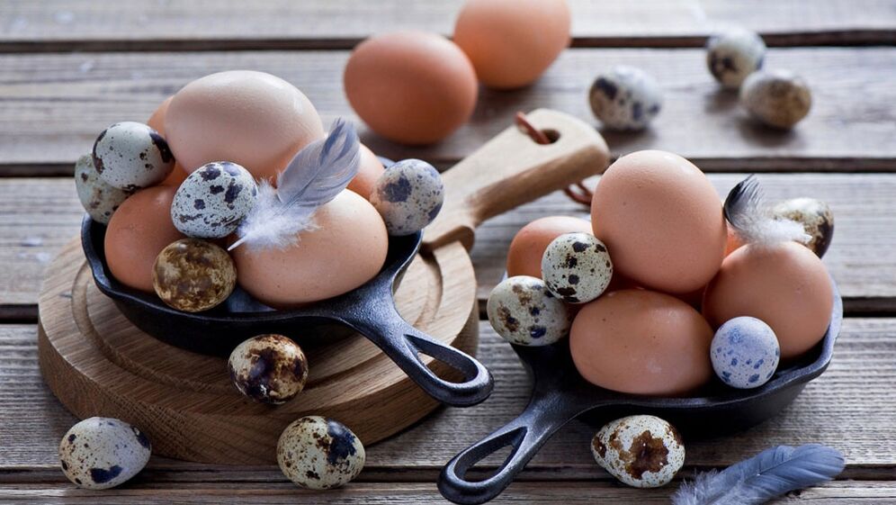 Slepičí a křepelčí vejce mají pozitivní vliv na mužské hormony