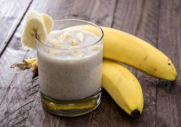 Banán a kefir